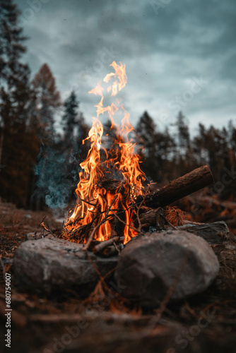 Montana Camp Fire 1