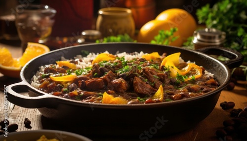 Savory Beef Stew with Oranges and Herbs
