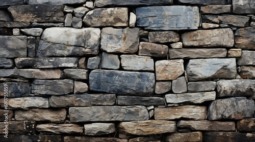 Timeless and Sturdy Gray Stone Wall