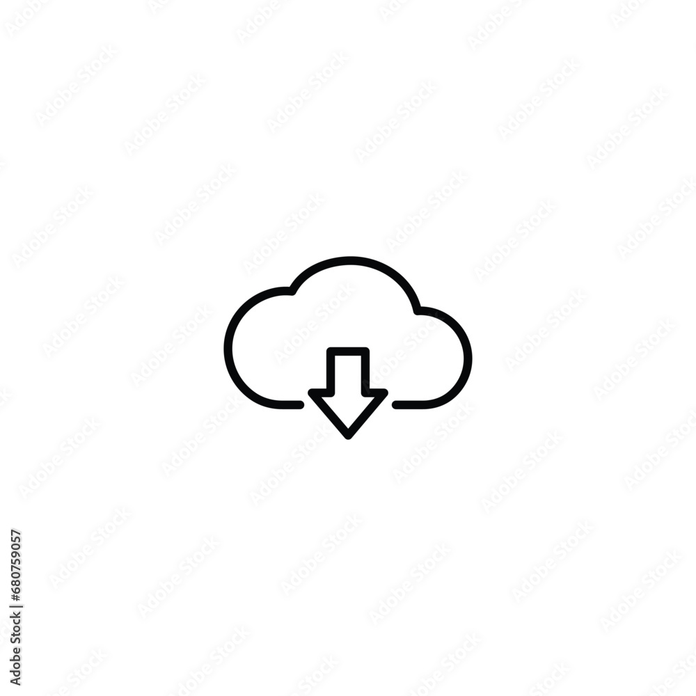 Download icon, download sign vector Download icon, download sign vector