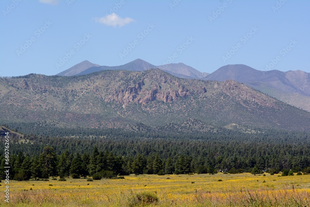 landscape in the mountains