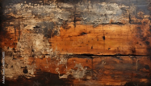 Weathered Wooden Planks: A Timeless Tale of Resilience