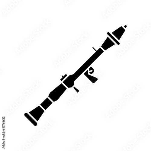 Rocket launcher icon vector design templates simple and modern