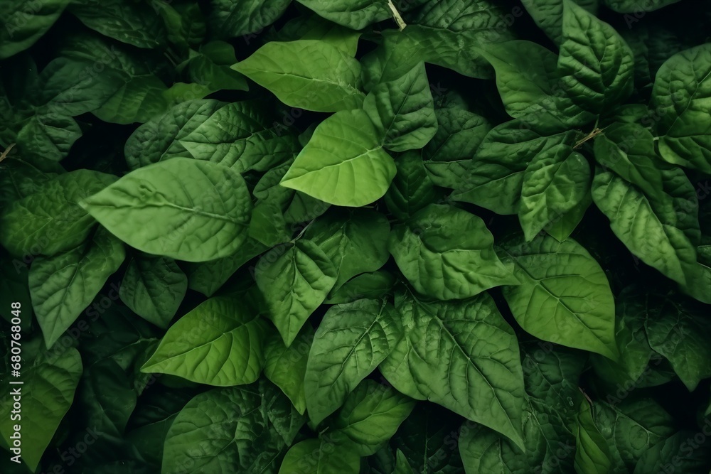 Green leaf texture. Leaf texture background. generative ai. Green leaf texture. Leaf texture background. generative ai.
