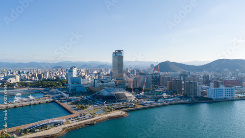 開発途中のサンポート高松