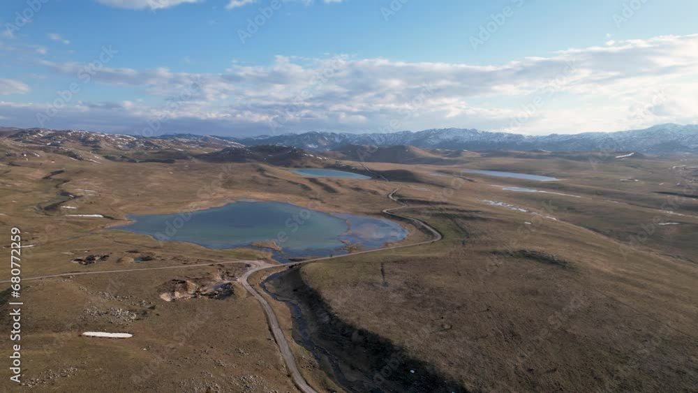 Drone videos of the countryside and towns around Durmitor natural park Drone videos of the countryside and towns around Durmitor natural park