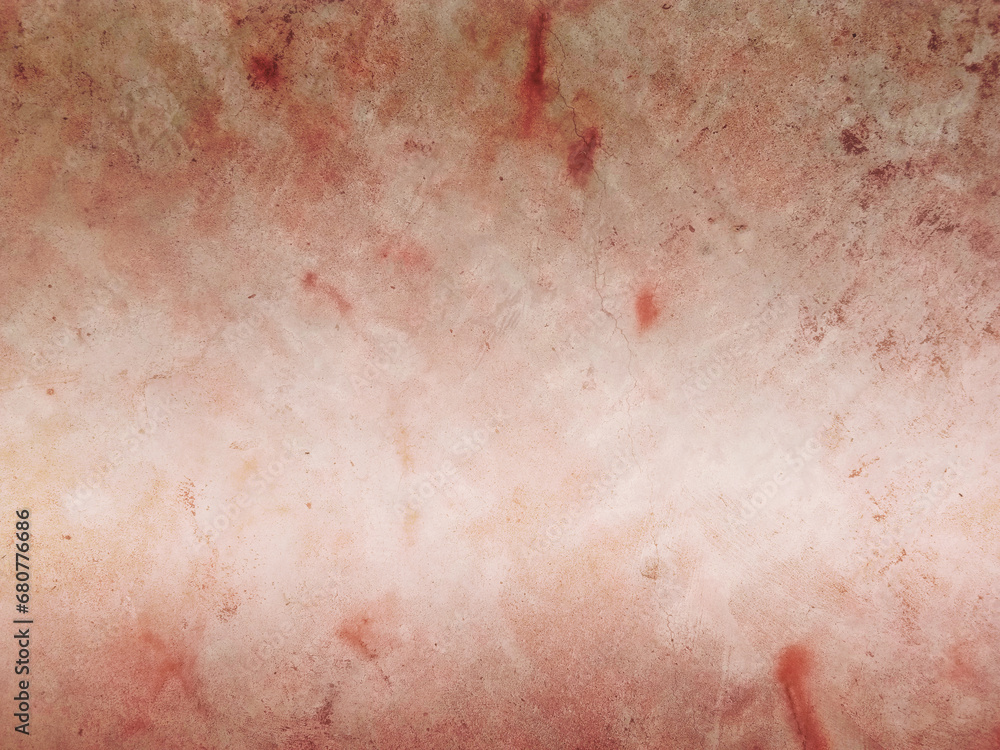 Concrete wall cherry pink red orange peach beige creamy abstract background Concrete wall cherry pink red orange peach beige creamy abstract background
