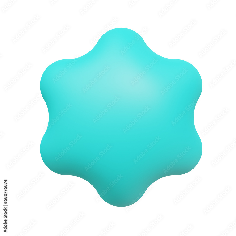 3D Glossy Shape 3D Glossy Shape