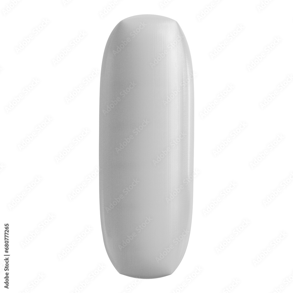 White Font Letter I Bubble 3D Render Alphabet White Font Letter I Bubble 3D Render Alphabet