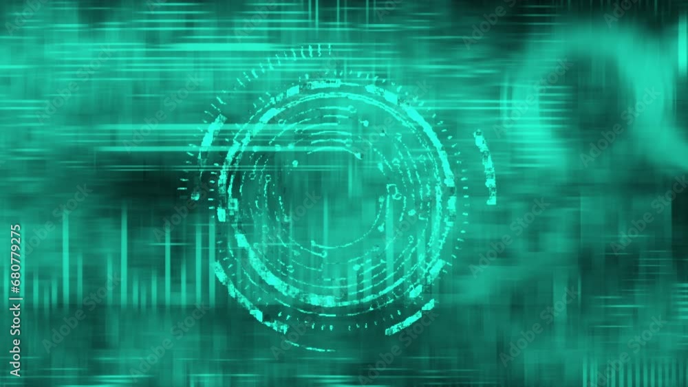 Abstract Hi-Tech Futuristic abstract green Hud rotation sci fi technology background. Technical circles element. Loop Rotate Green Futuristic animation. Abstract Hi-Tech Futuristic abstract green Hud rotation sci fi technology background. Technical circles element. Loop Rotate Green Futuristic animation.