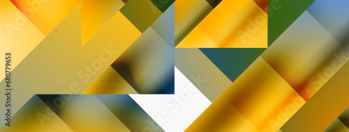 Captivating vector abstraction. Triangles interlock in mesmerizing dance, crafting dynamic geometric backdrop. Fusion of shapes and angles creates artful symphony of modern design