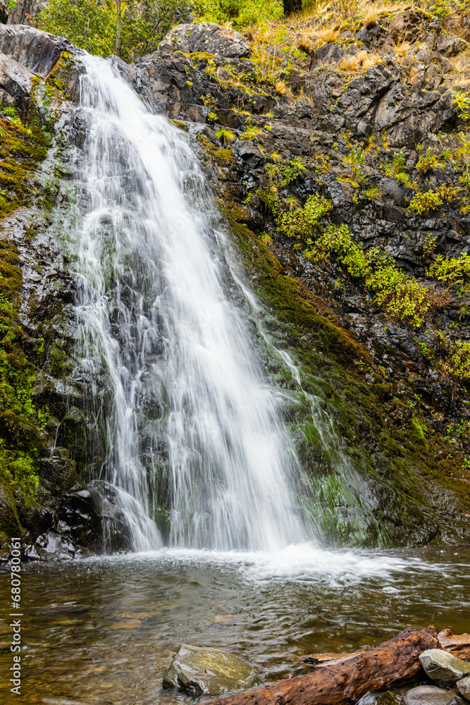 Dog Creek Falls, Columbia River Gorge, Cook, Washington, USA