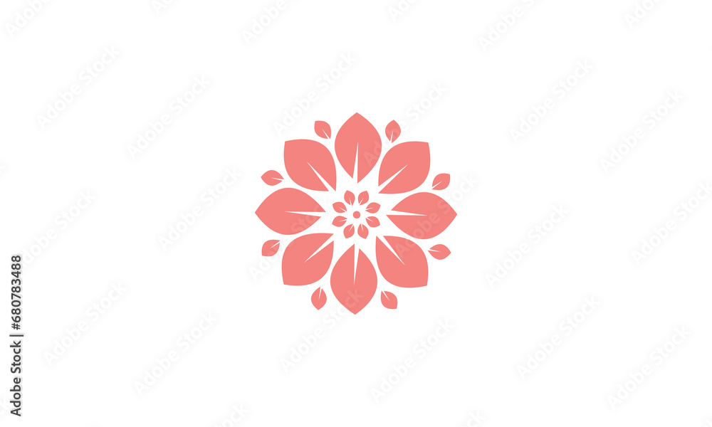 flower ornament logo