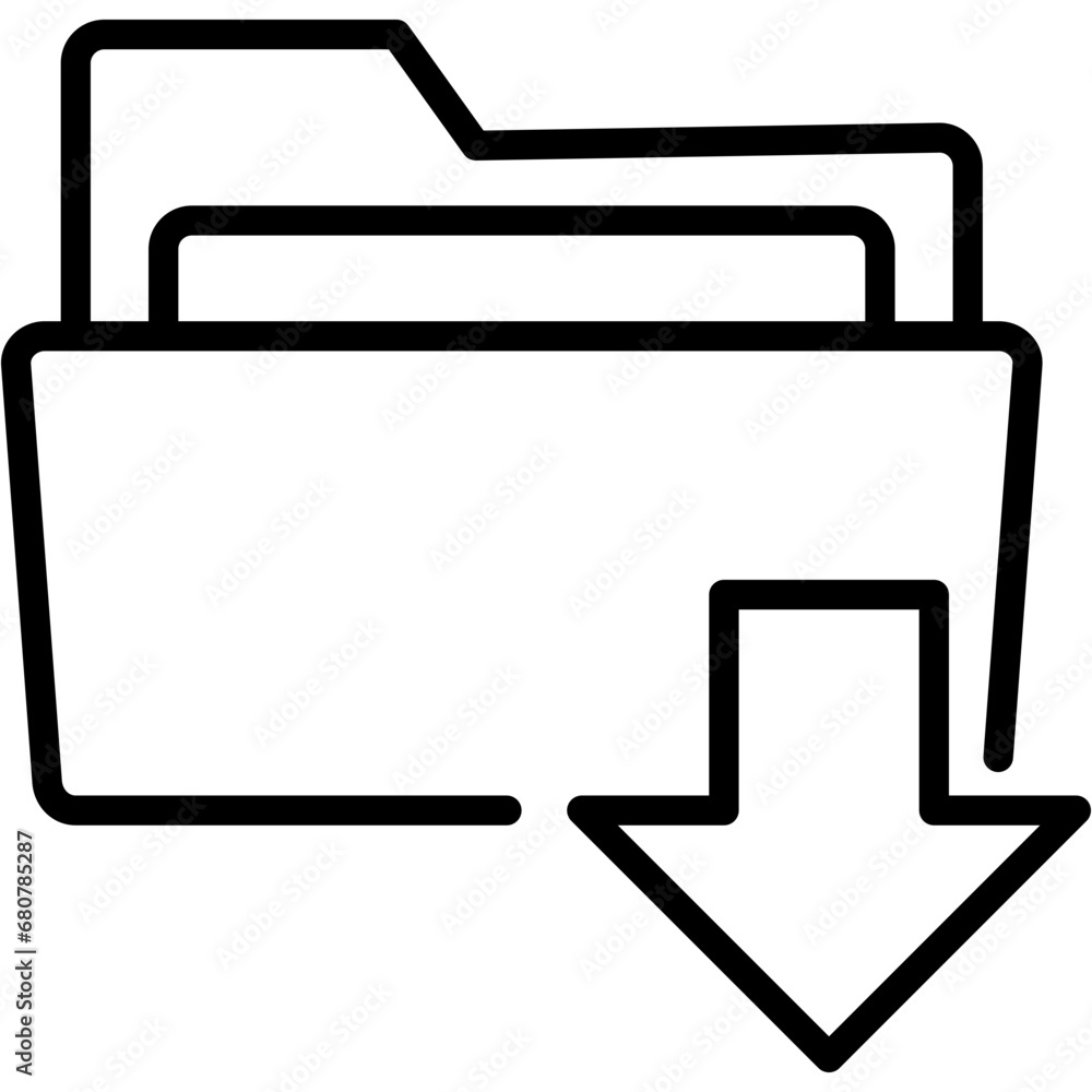 Download Folder Icon Download Folder Icon