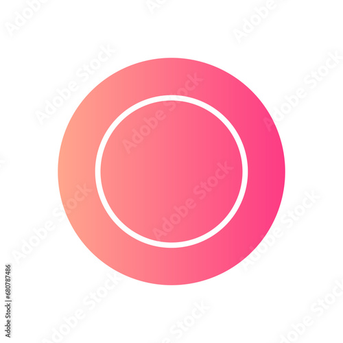 plate gradient icon