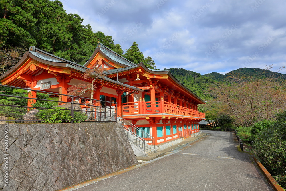 Buddhist temple at Nachisan, Nachikatsuura, Wakayama, Japan