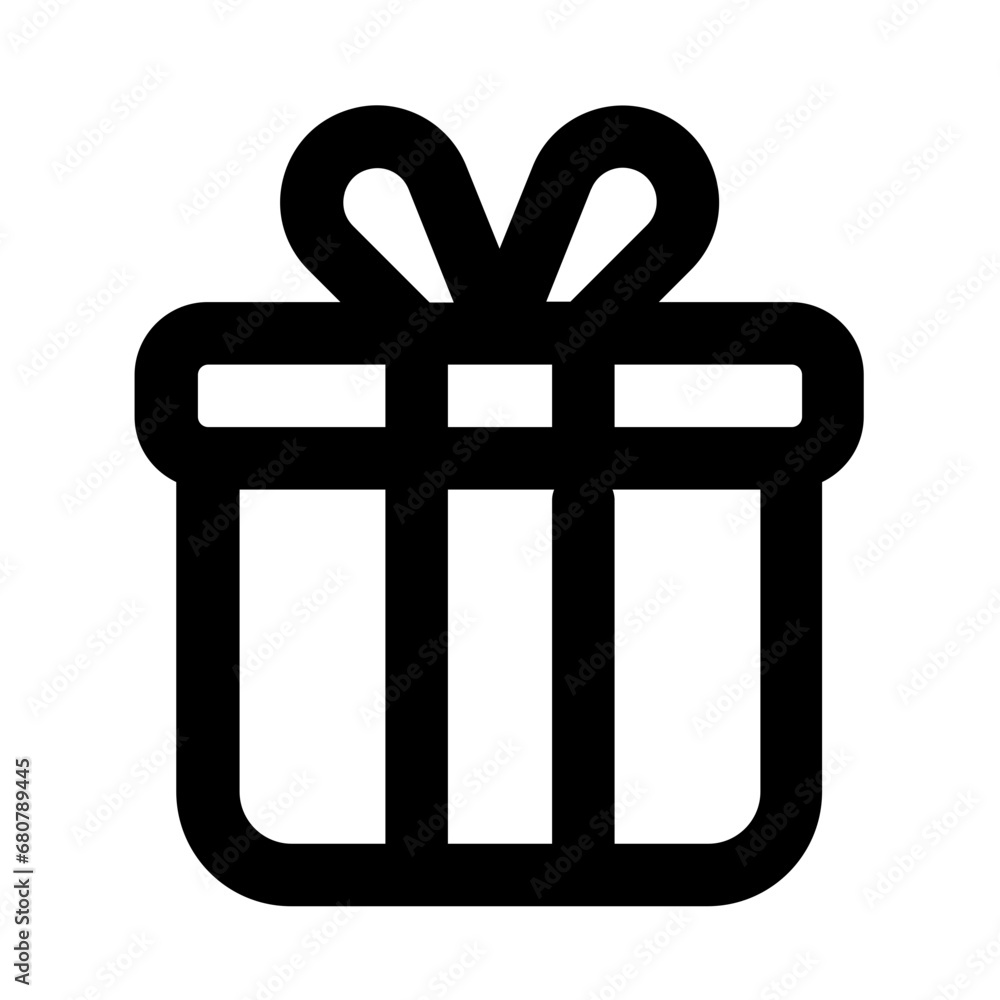 gift line icon gift line icon