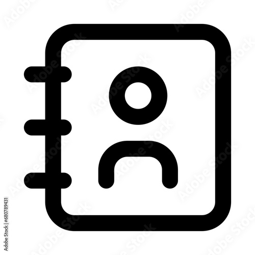 contact line icon