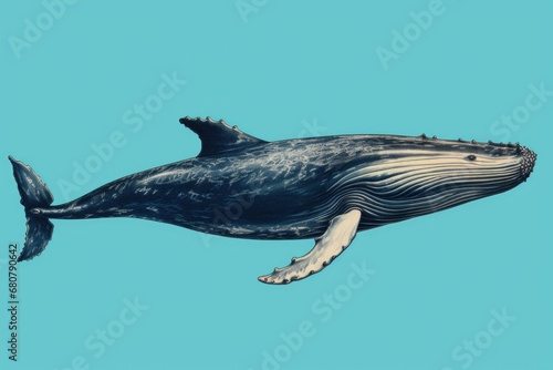 Whale illustration © kramynina