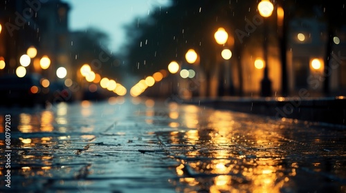 Mystical Movement On Rainy Night , Wallpaper Pictures, Background Hd