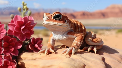 Desert Rain Frog Webfooted Boulengers Shortheaded , Wallpaper Pictures, Background Hd photo