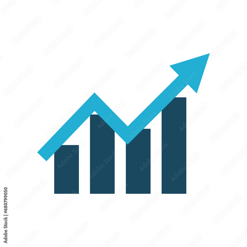 business chart of growth stock graph icons financial rise up increase profit arrow graph going up business chart of growth stock graph icons financial rise up increase profit arrow graph going up