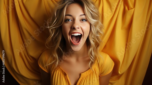 Attractive Cheerful Girl Blonde Heartbreaker Bite , Wallpaper Pictures, Background Hd photo