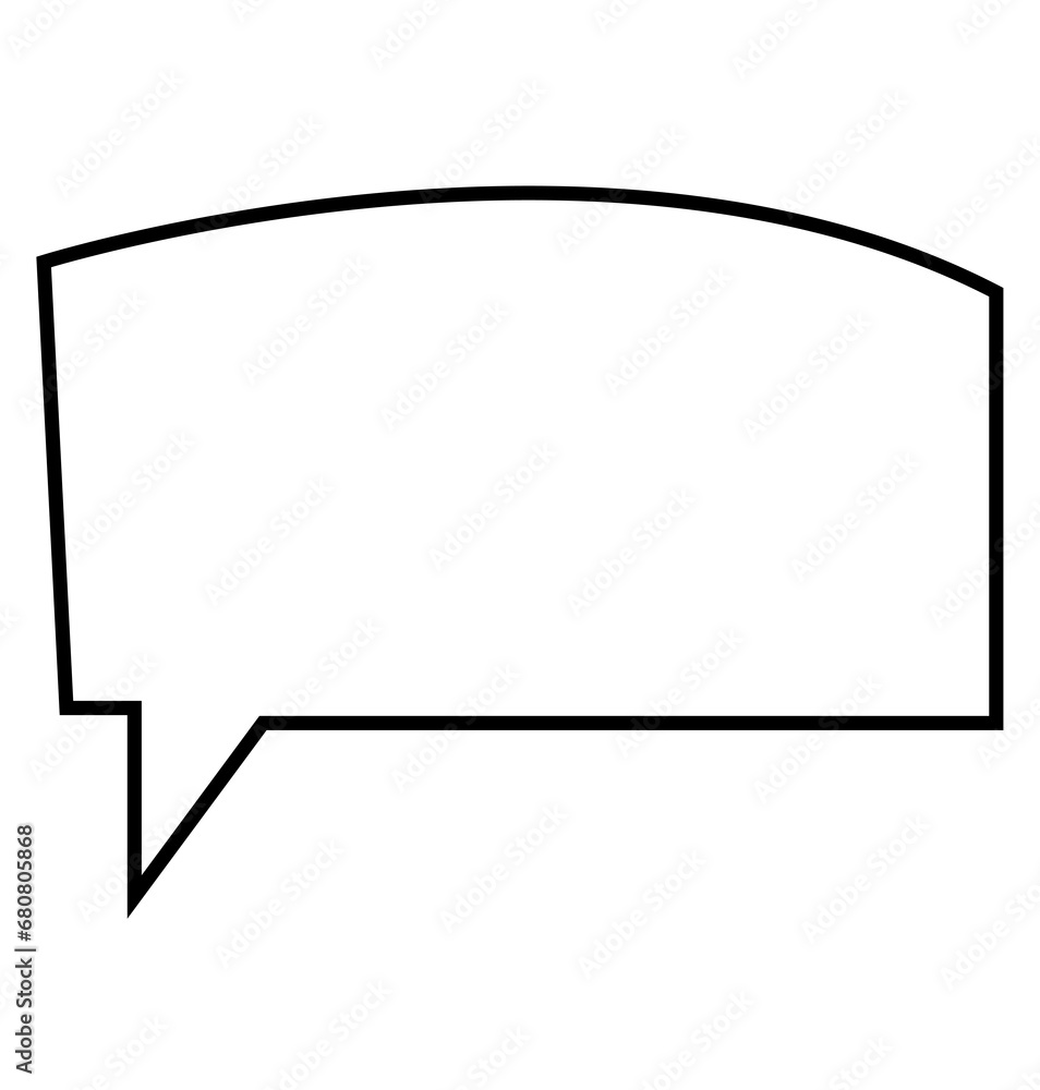 Digital png illustration of speech bubble on transparent background Digital png illustration of speech bubble on transparent background