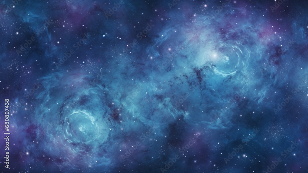 Galactic Blue and Purple Haze Cosmic Nebula Abstract Galactic Blue and Purple Haze Cosmic Nebula Abstract