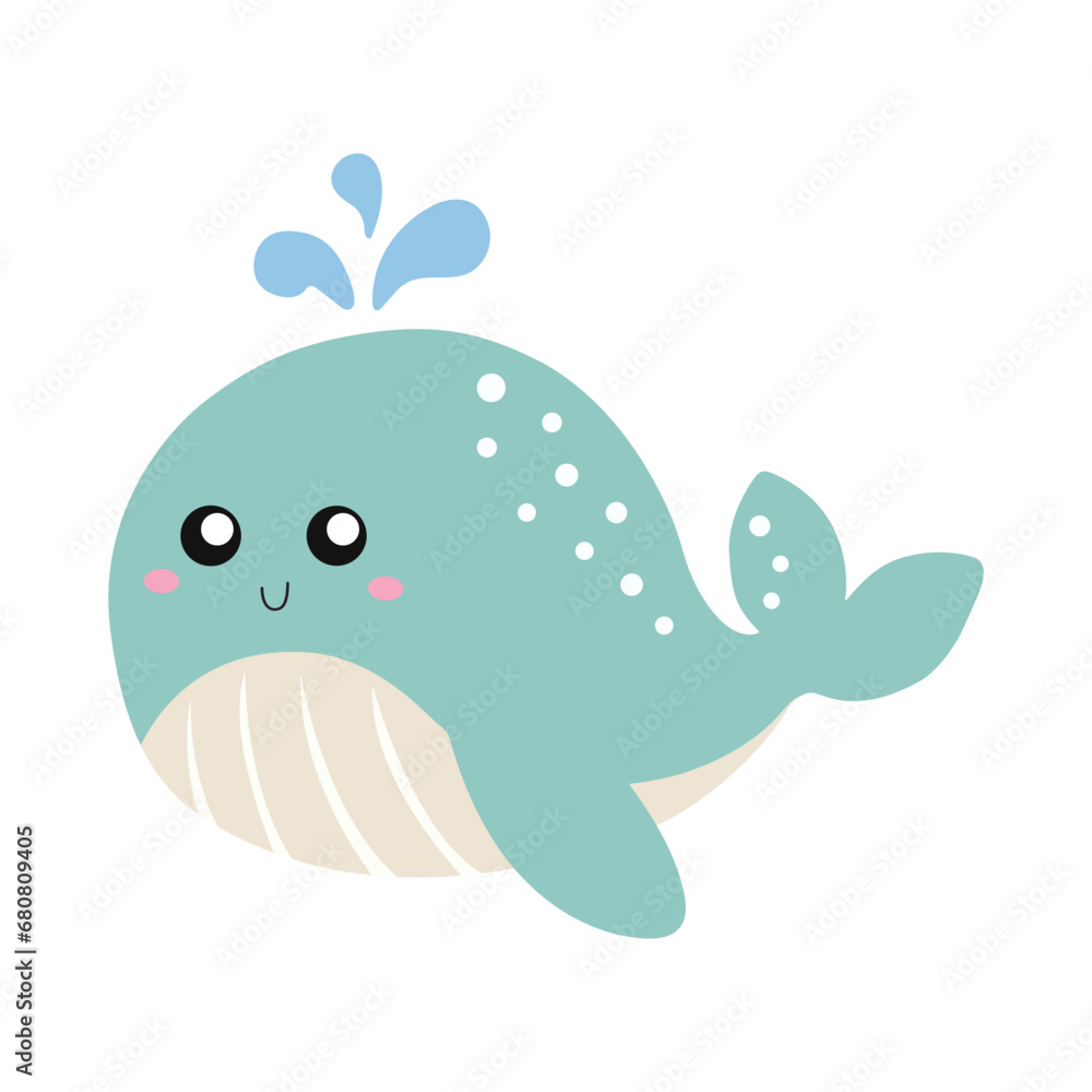 Whale underwater illustration animal vector clipart Whale underwater illustration animal vector clipart