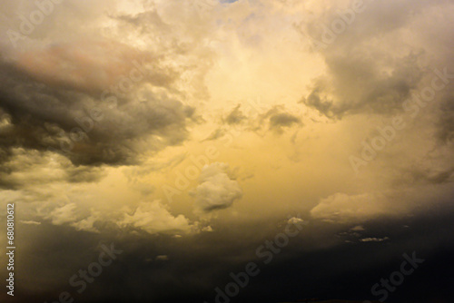 clouds in the sky