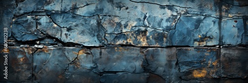 Empty Old Dark Blue Cement Wall   Banner Image For Website  Background abstract   Desktop Wallpaper