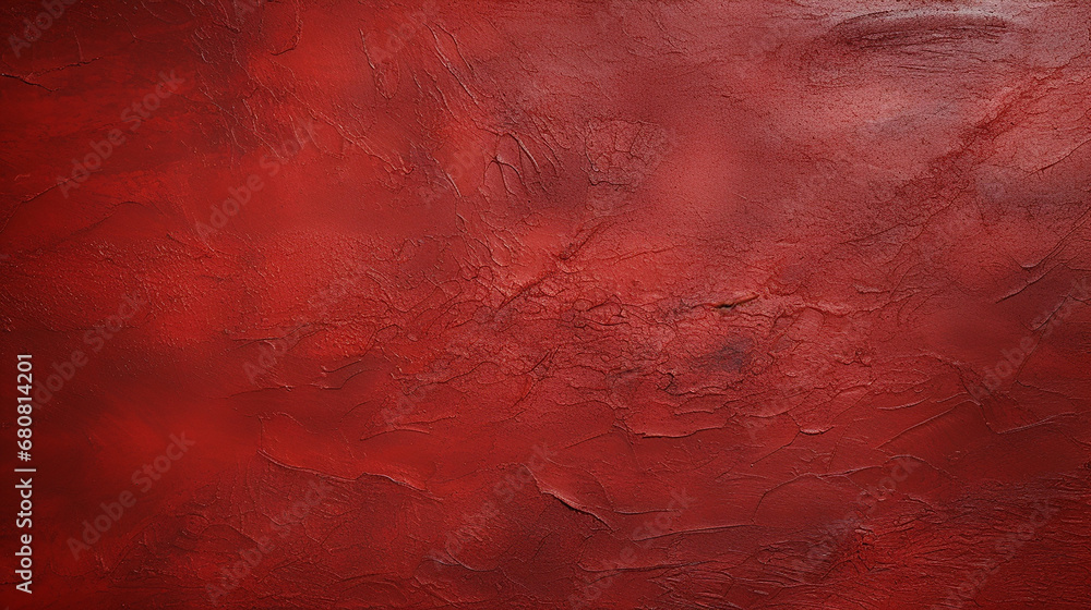 grain dark red paint wall or red paper background or texture image