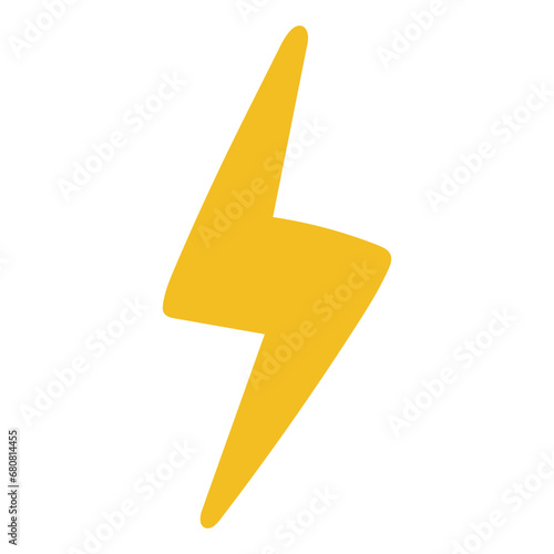 Thunder and Bolt Lighting Flash Icon