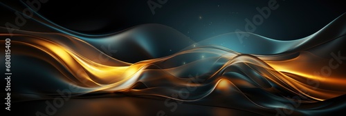 Modern Black Background Line Light Abstract , Banner Image For Website, Background abstract , Desktop Wallpaper