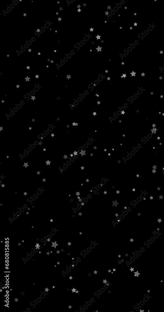Loop flickering star shapes on black loop vertical background. Loop flickering star shapes on black loop vertical background.
