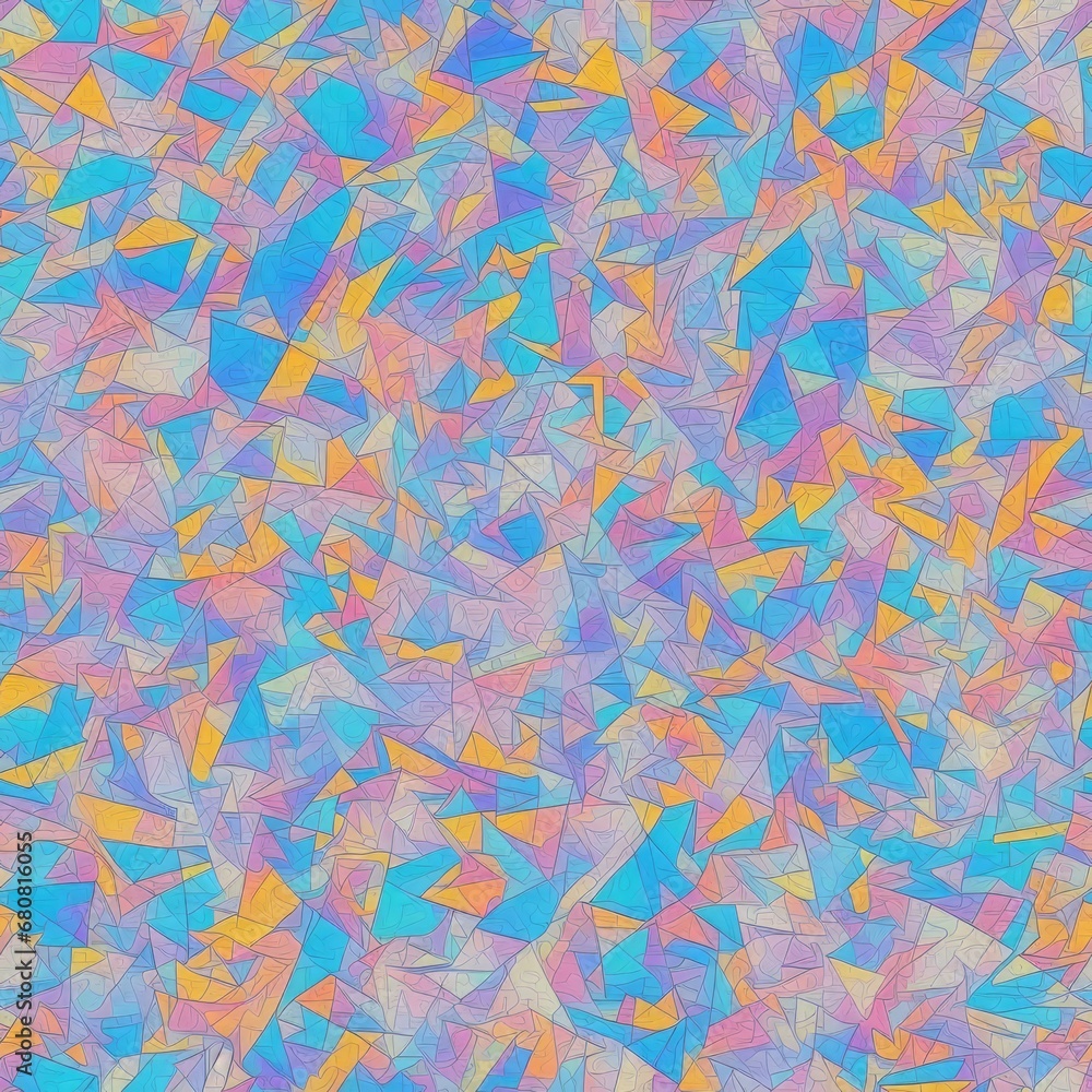 Abstract seamless pattern. Geometry. AI generated. Abstract seamless pattern. Geometry. AI generated.
