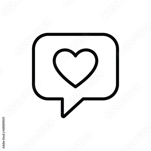 heart icon vector design template simple and clean