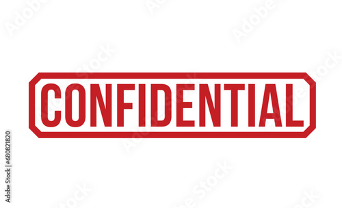 confidential stamp red rubber stamp on white background. confidential stamp sign. confidential stamp.