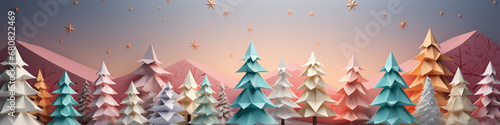 AI art  Christmas themed background クリスマスがテーマの背景