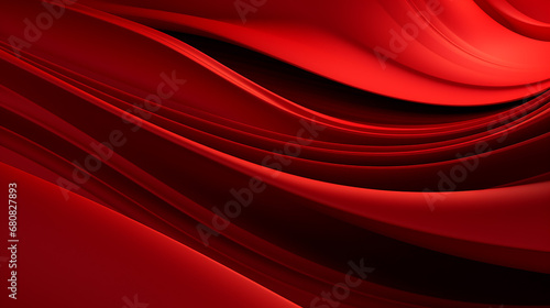 abstract red simple background 3d rendering