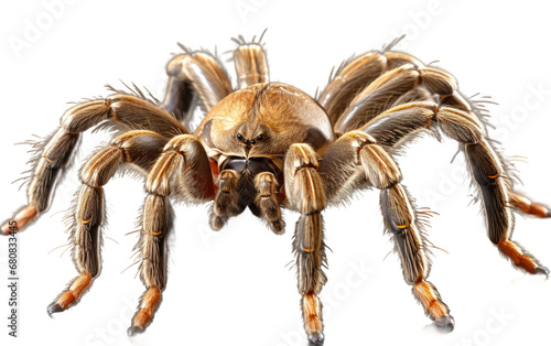 Collection of Legs Desert Blonde Tarantula Isolated on Transparent Background PNG.