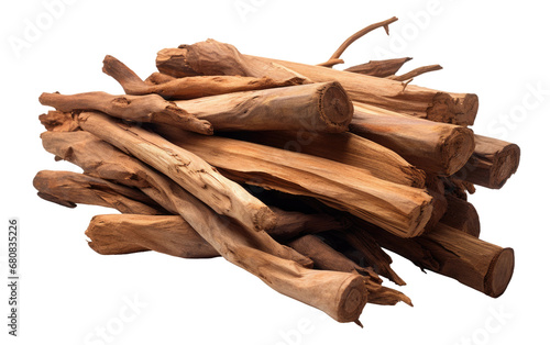 Attractive Strong Palosanto Isolated On Transparent Background PNG. photo