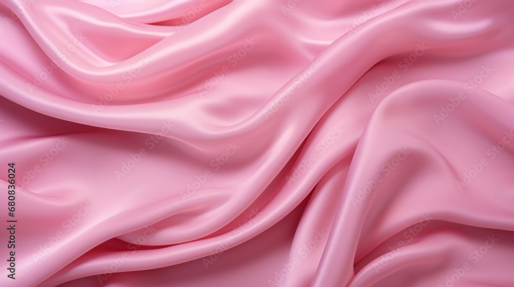 Obraz premium Pink silk background