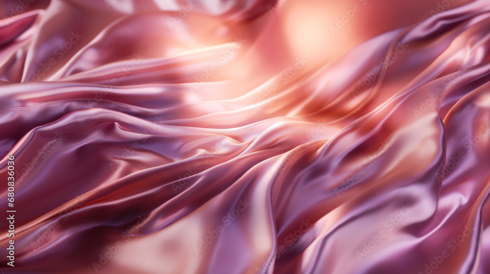 Obraz premium Pink silk texture. 