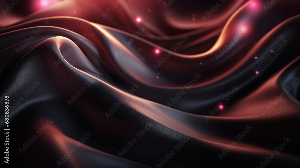 Obraz premium Black silk background