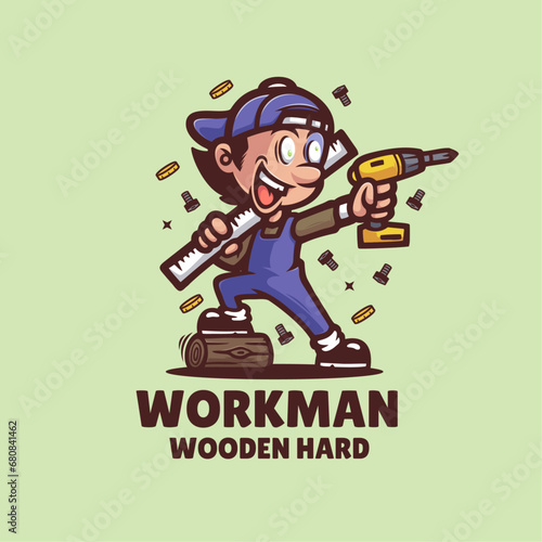 Workman Wooden Logo
