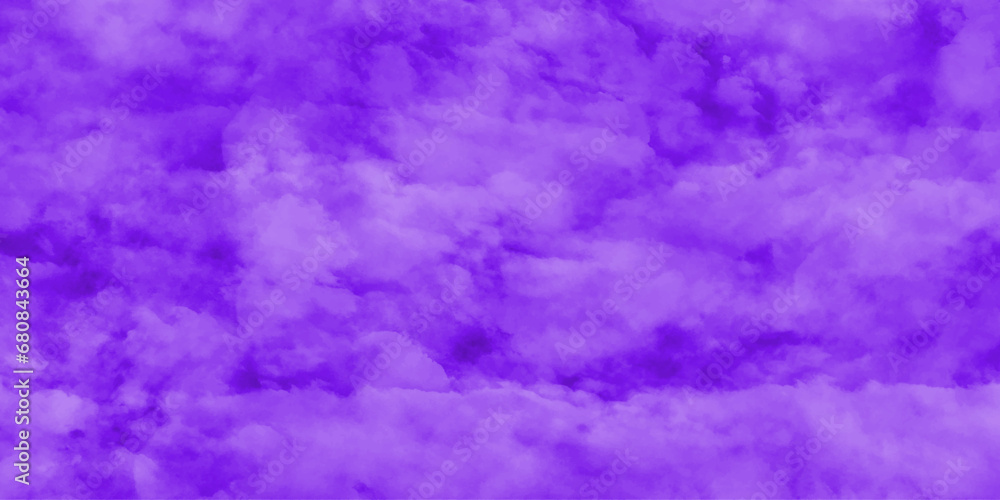 Abstract background with white and purple watercolor texture background .vintage white and purple sky and cloudy background .hand painted vector illustration with watercolor design .