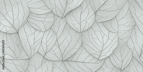 texture of leaf. Generative Ai content 