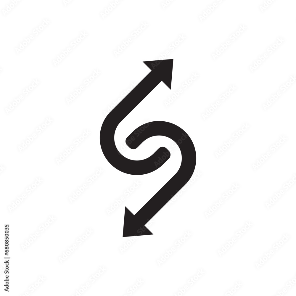 Arrow logo, vector illustration template design. Arrow logo, vector illustration template design.
